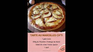 Tarte au maroilles chti [upl. by Otter]