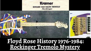 The Rockinger Tremolo Mystery Floyd Rose History 198182 [upl. by Hnahk]