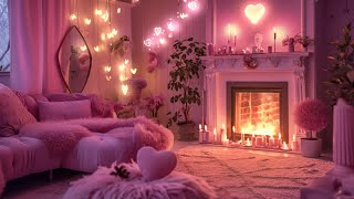 Cozy Valentines Day Ambience with Relaxing LoFi Music [upl. by Dewey796]