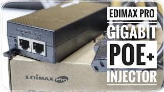 Edimax Gigabit PoE Injector  prezentacja  ForumWiedzy [upl. by Pape]