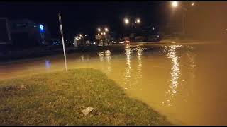 SABAH MAJU JAYA  SIGA ROUNDABOUT DONGGONGON FLOOD AGAIN 13 FEB 2023 [upl. by Yecnahc]