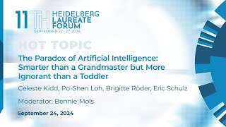 Hot Topic The Paradox of Artificial Intelligence  September 24 [upl. by Lebaron726]