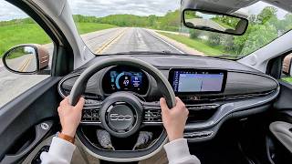 2024 Fiat 500e  POV First Drive Binaural Audio [upl. by Staci26]