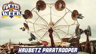 Hrubetz Paratrooper Info and History  Flat Ride of the Week 52 [upl. by Mac818]