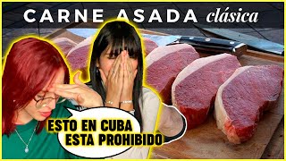 🇨🇺CUBANAS REACCIONAN a Una clásica Carnita 🇲🇽Asada  La Capital quedamos sin palabras [upl. by Hillel]