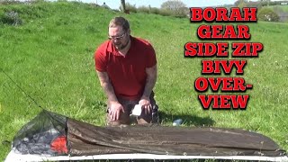 Borah gear side zip bivy a closer look An overview [upl. by Adaj]