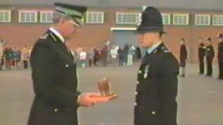 Shotley Police Training Centre Passing Out parade 189 1989 [upl. by Larrad]