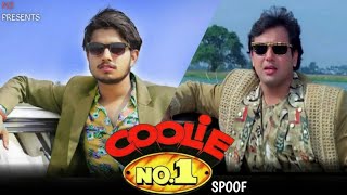 Coolie No 1 Comedy Scenes  Spoof  Govinda  Shakti Kapoor  Mazak Mazak Me [upl. by Schell]