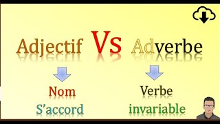 Ladjectif ou Ladverbe  Évaluation et remédiation grammaire Unité5 [upl. by Namlak]