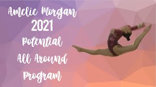 Amelie Morgan GBR 2021 Potential AllAround Program Updated  CoP 201721 [upl. by Suirtimid]