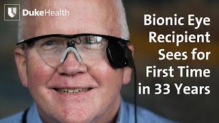 Bionic Eye Recipient Sees for First Time in 33 Years  Duke Health [upl. by Lewes]