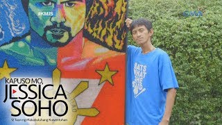 Kapuso Mo Jessica Soho Ang petmalu na straw art ni Rommel [upl. by Narag8]