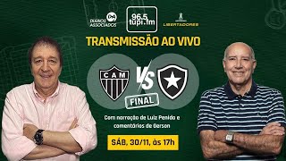 ATLÉTICOMG 1 X 3 BOTAFOGO  Final  Libertadores  30112024  AO VIVO [upl. by Ahsinroc]