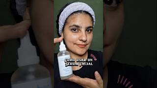 Como usar un Serum Facial serum skincare [upl. by Peggy]