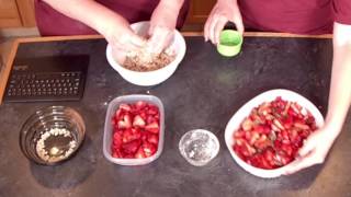 VEGISODE Easy Yet Fancy Strawberry Recipes [upl. by Selrahcnhoj598]