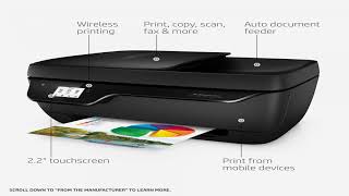 HP OfficeJet 3830 AllinOne Wireless Printer with Mobile Printing [upl. by Kaehpos]