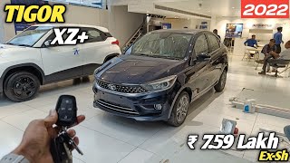 2022 Tata Tigor Xz Plus Top Model ₹ 759 Lakh ❣️ Tata Tigor Review 🔥 [upl. by Redmond]