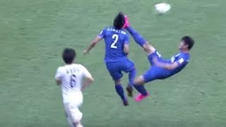 Worst Bicycle kicks in Football EVER [upl. by Trometer]