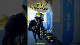 POV Gdy zbliża się zima motocykle [upl. by Eloken]