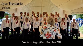 Dear Theodosia performed by Seer Green Singers at Choir Blast June 2024 [upl. by Naletak]