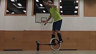 unicycle dragseat in front in circle [upl. by Niad828]