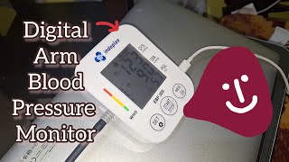 Indoplas Digital Arm Blood Pressure Monitor [upl. by Norraa]