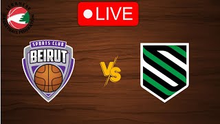 🔴 Live Beirut Club vs Sagesse Al Hekmeh Beirut  Live Play By Play Scoreboard [upl. by Arlana979]