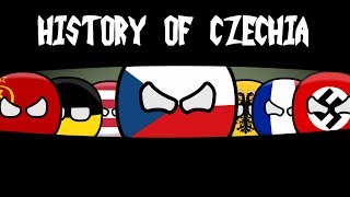 COUNTRYBALLS  History of Czech Republic Historie České Republiky [upl. by Adlesirk]