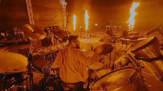 KARTHIK LIVE IN HYDERABAD  USURE X AIGIRI  DRUM SIDDHARTH DRUM CAM [upl. by Austin]