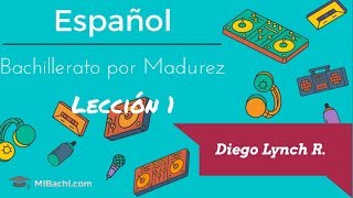 Lección 1  Español  Bachillerato por Madurez [upl. by Anahsat312]