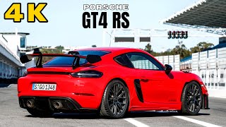 2022 Porsche 718 Cayman GT4 RS in Guards Red [upl. by Roosnam]