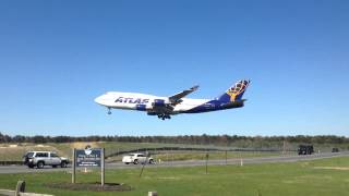 747 Landing  BWI from Ramstein AFB [upl. by Joses]