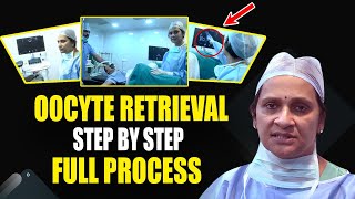 OOCYTE RETRIEVAL step by step procedure by Dr Geetha Reddy ART specialist Amrutha Fertility Centre [upl. by Novrej]