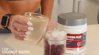 HEALTHY RECIPE  BCAA RECOVERY SLUSHIE [upl. by Enehpets108]