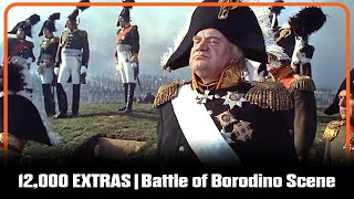 War and Peace  12000 Extras In Iconic Battle of Borodino Scene [upl. by Ydnes]