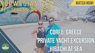 Norwegian Epic Mediterranean Cruise  August 2023  Corfu Greece  European Cruise Vlog [upl. by Birgitta]