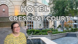 Is Hotel Crescent Court the Most LUXURIOUS Hotel in Dallas Texas [upl. by Marielle]