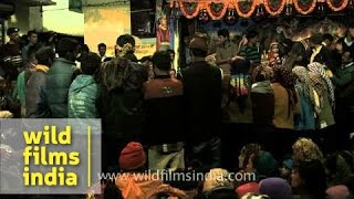 Devotees sing folk songs during Nanda Devi Festival in Sutol village  Uttarakhand [upl. by Yoko]