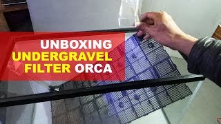 Unboxing of undergravel filter Orca 60 [upl. by Derag]