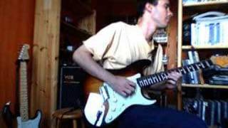 Blues improvisation in C M on my 62 stratocaster [upl. by Llegna]