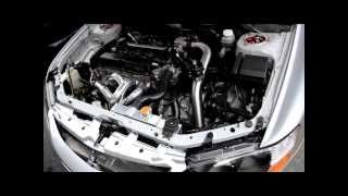 Driveability with a 24L FF 6466 2150cc inj GSC S3 Stock ECU  SD  E85 [upl. by Eenaej]