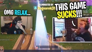 Meet The Worlds ANGRIEST Fortnite Streamer breaks his setup MULTIPLE times [upl. by Madora]