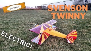 Svenson Twinny Maiden flight after 20 years [upl. by Arted]