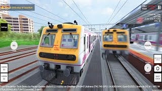 RG Train Tech Demo Android Gameplay  Mumbai Local Train Game Download  Indian Train Simulator Game [upl. by Etnelav]