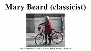 Mary Beard classicist [upl. by Song903]