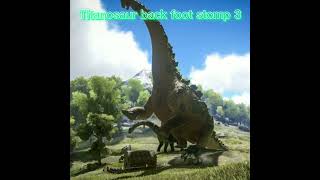 All titanosaur attack sound effects Ark survival evolved [upl. by Sam561]