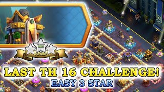 Clash of Clans Last Town Hall 16 Challenge  November 2024 [upl. by Nachison348]