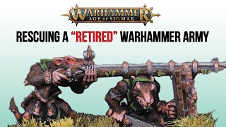 Rescuing a quotRETIREDquot Warhammer Army [upl. by Franz]