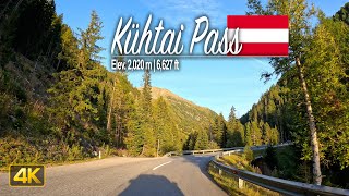 Scenic drive across the Kühtaisattel in the Austrian Alps🇦🇹 Driving from ÖtztalBahnhof to Innsbruck [upl. by Hcirdeirf293]