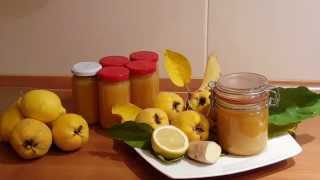 Quittenmarmelade mit oder ohne Ingwer in der Monsieur Cuisine [upl. by Adnot]